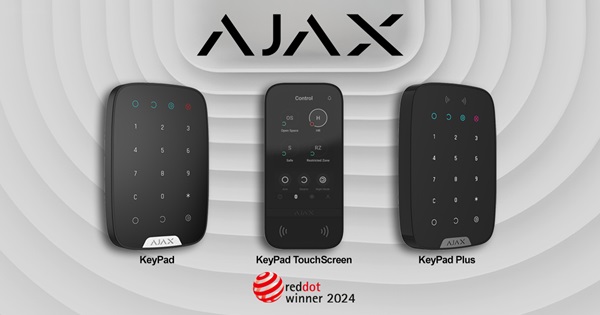 Ajax Keypad sorozat - TouchScreen, Keypad Plus, Keypad 