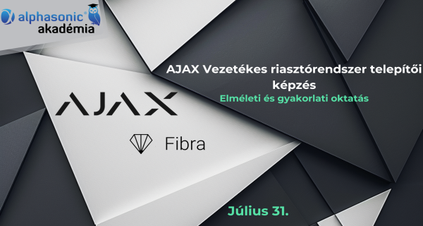 Ajax Fibra telepítői képzés