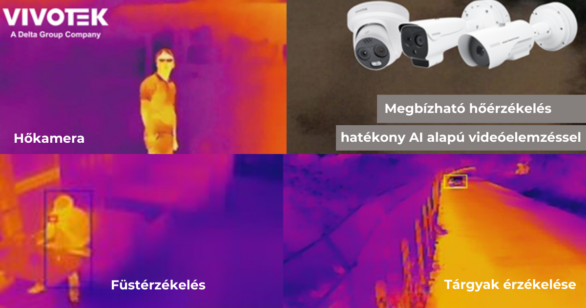 Megbízható hőérzékelés  hatékony AI videóelemzéssel