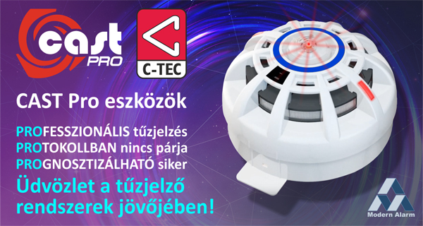 C-TEC: Okosan sokoldalú tűzjelzők