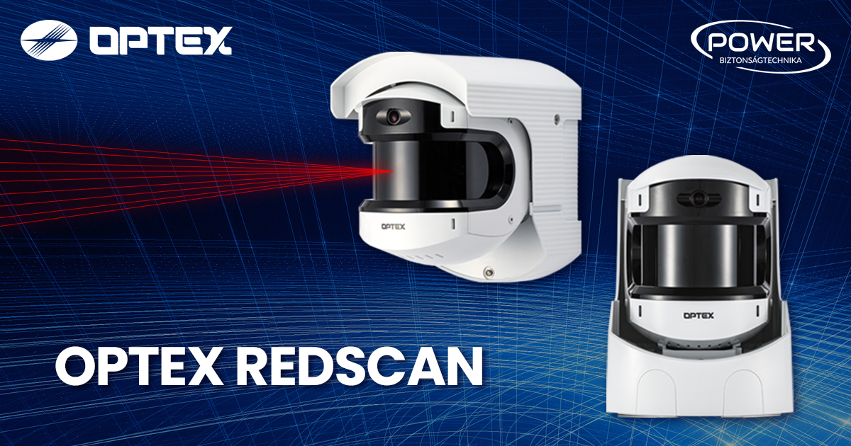 Optex Redscan lézeres érzékelők 