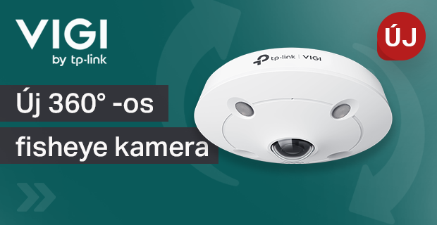 VIGI Insight S655I fisheye kamera -  360°-os rálátás egyetlen eszközzel