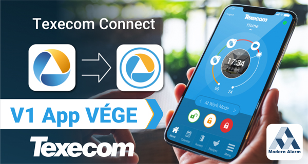 Megszűnik a Texecom Connect V1 App támogatása