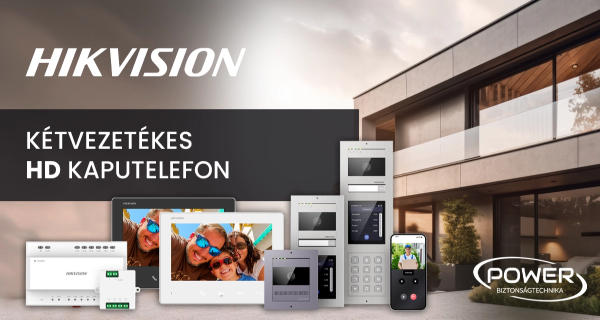 Hikvision kétvezetékes HD kaputelefon